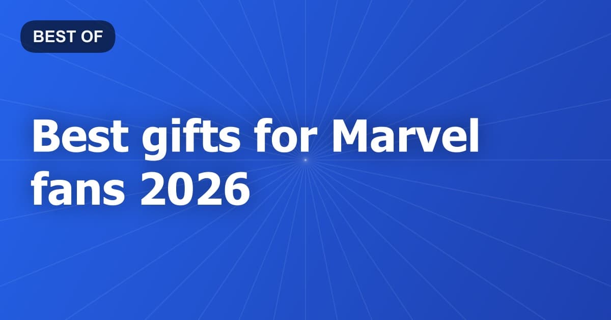 Best gifts for Marvel fans 2026