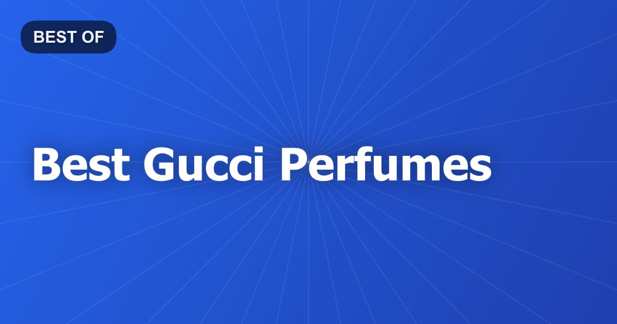 Best Gucci Perfumes