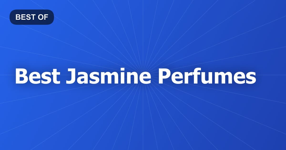 Best Jasmine Perfumes