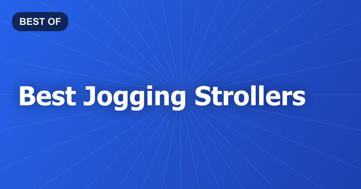 Best Jogging Strollers