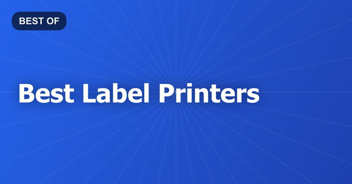Best Label Printers