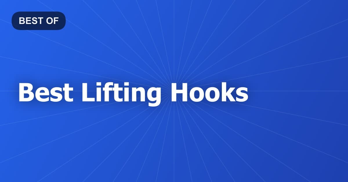 Best Lifting Hooks