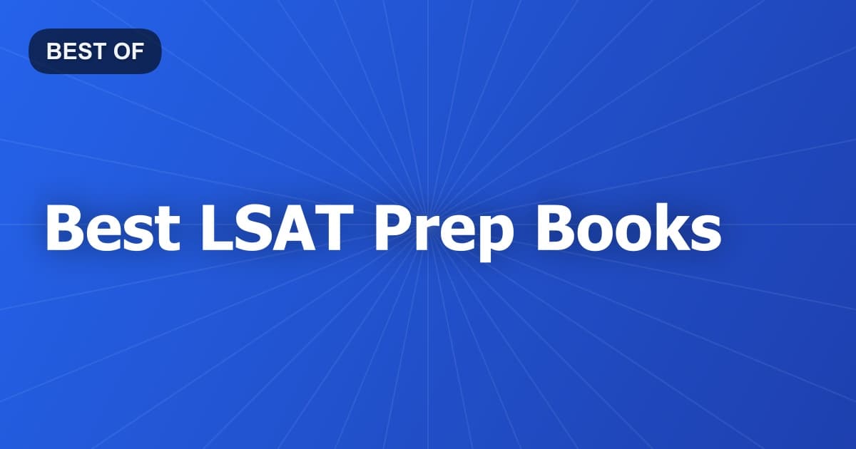 Best LSAT Prep Books