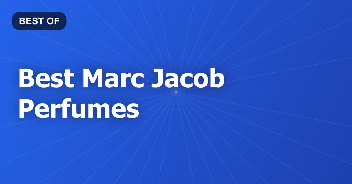 Best Marc Jacob Perfumes