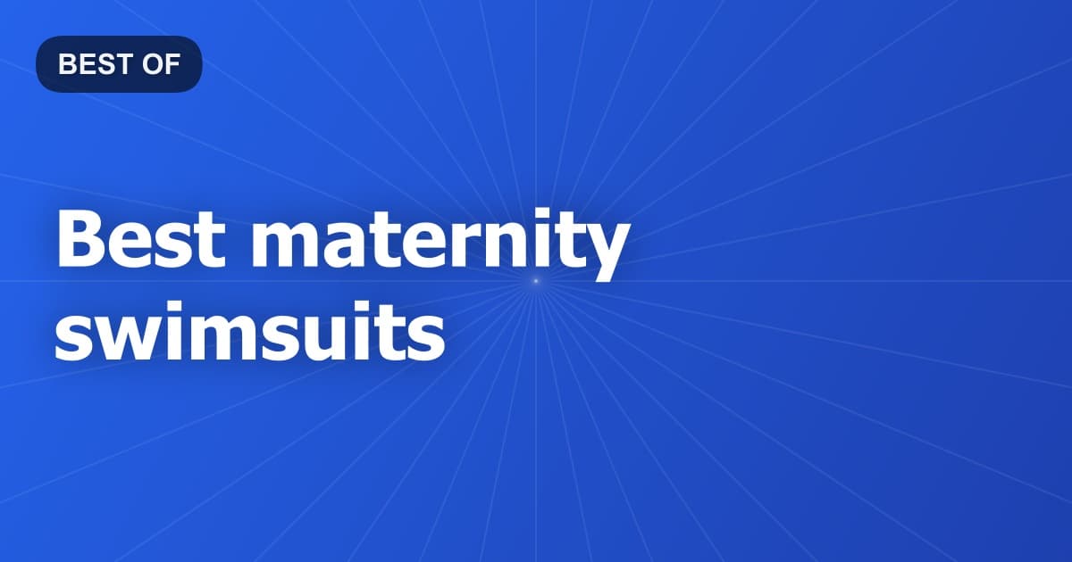 Best maternity swimsuits