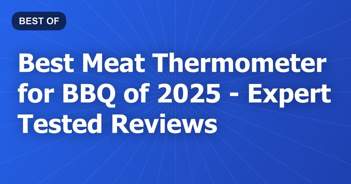 Best Meat Thermometer for BBQ of 2026 - Expert Tested Reviews