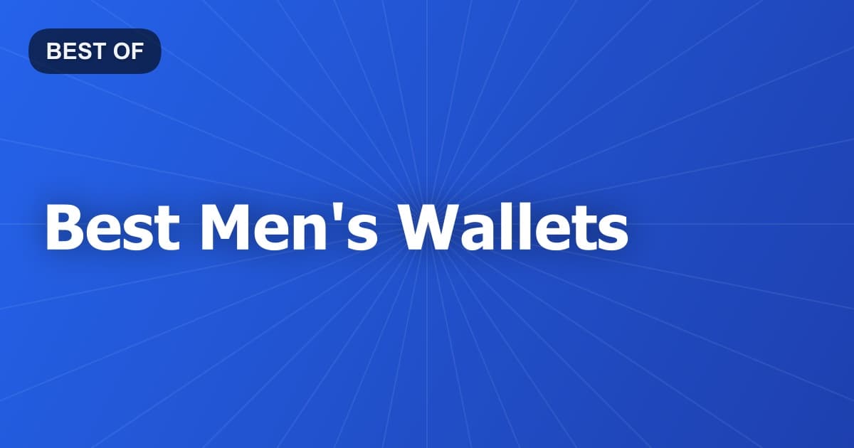 Best Men's Wallets