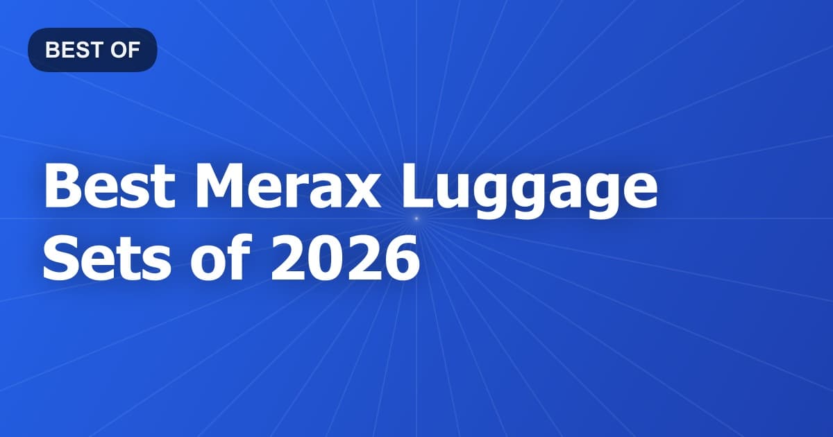 Best Merax Luggage Sets of 2026