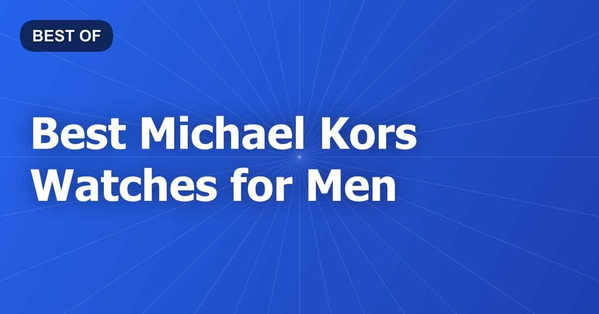 Best Michael Kors Watches for Men
