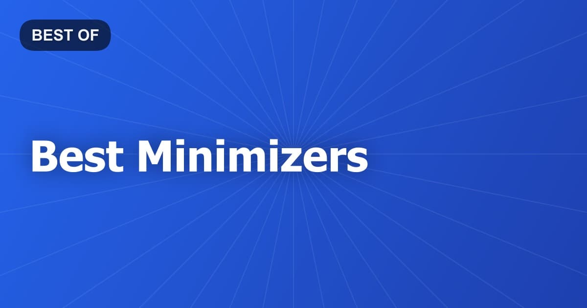 Best Minimizers