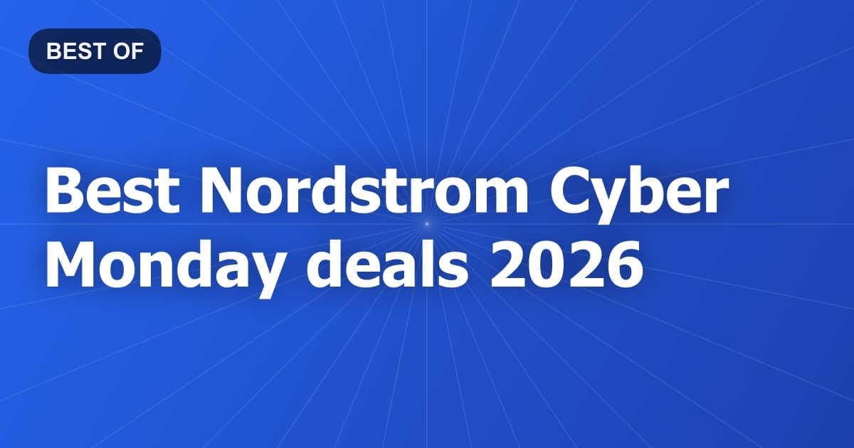 Best Nordstrom Cyber Monday deals 2026