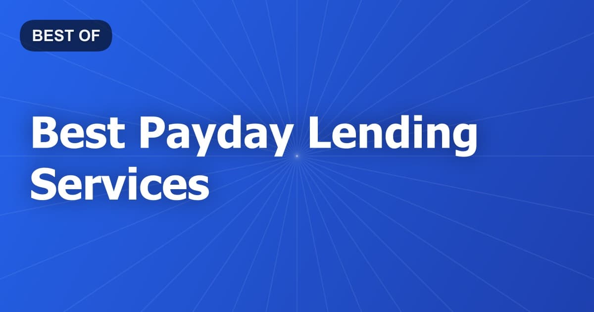 Best Payday Lending Services