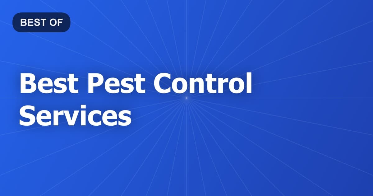 Best Pest Control Services
