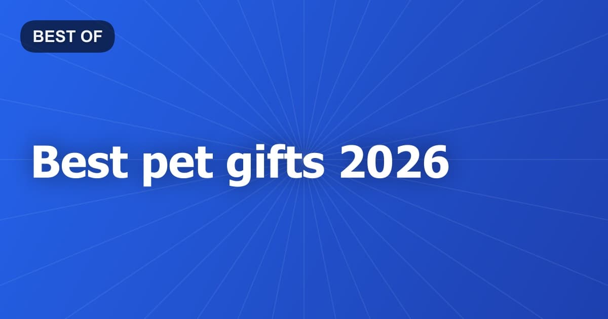 Best pet gifts 2026