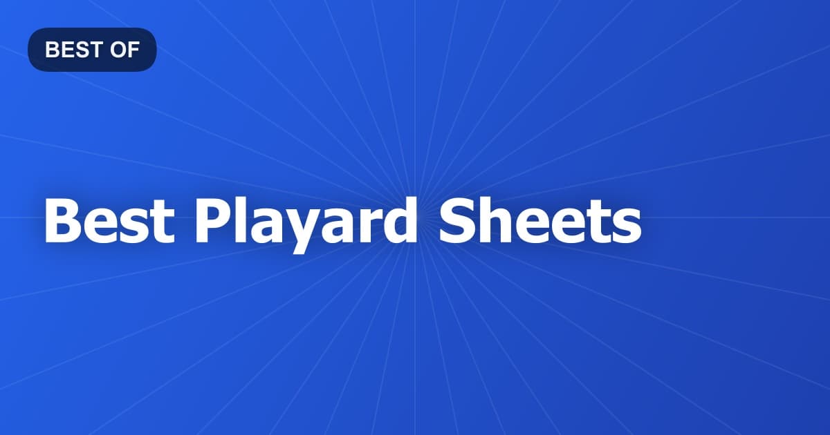 Best Playard Sheets