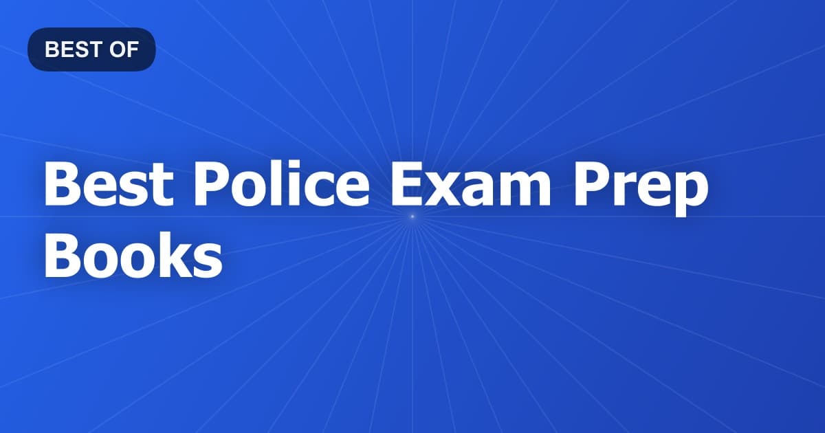 Best Police Exam Prep Books