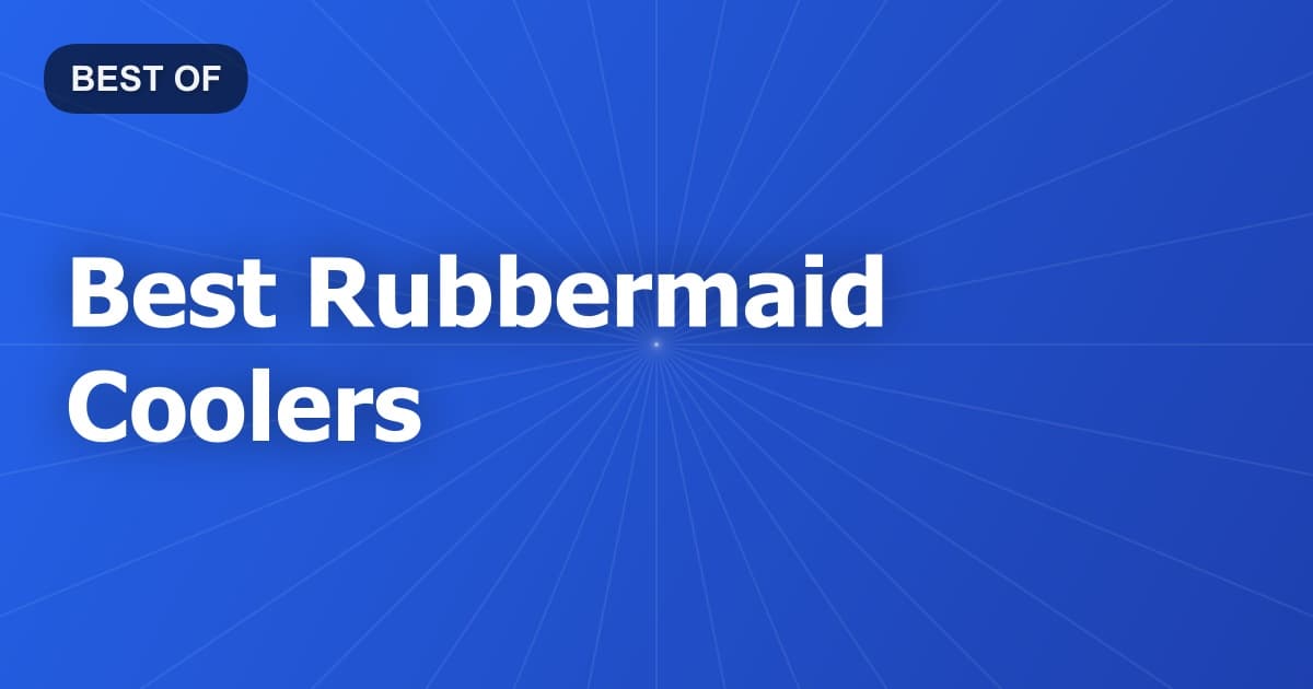 Best Rubbermaid Coolers