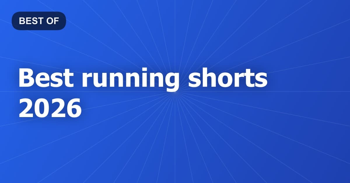 Best running shorts 2026