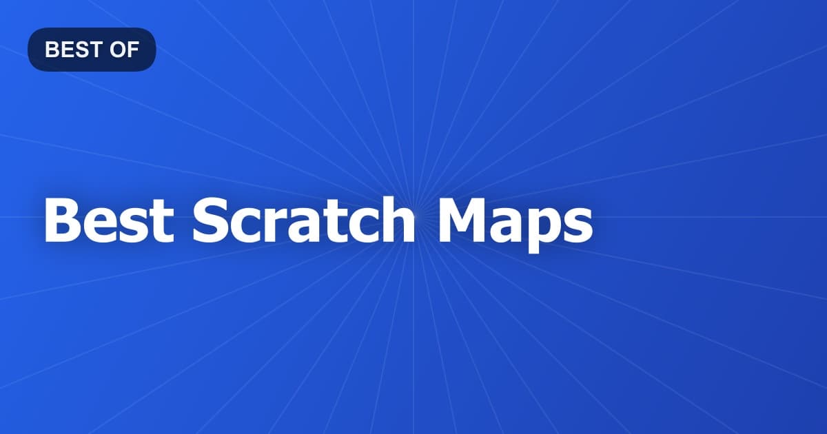 Best Scratch Maps