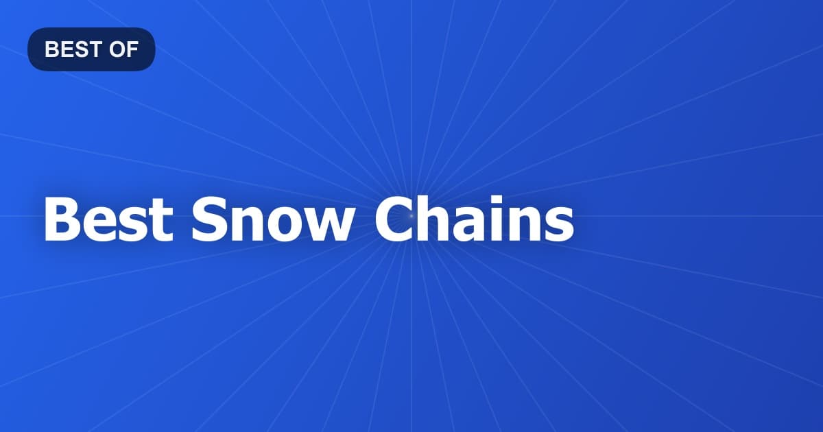 Best Snow Chains