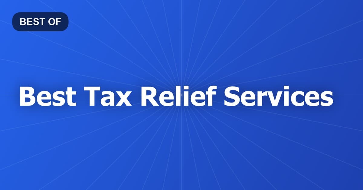 Best Tax Relief Services