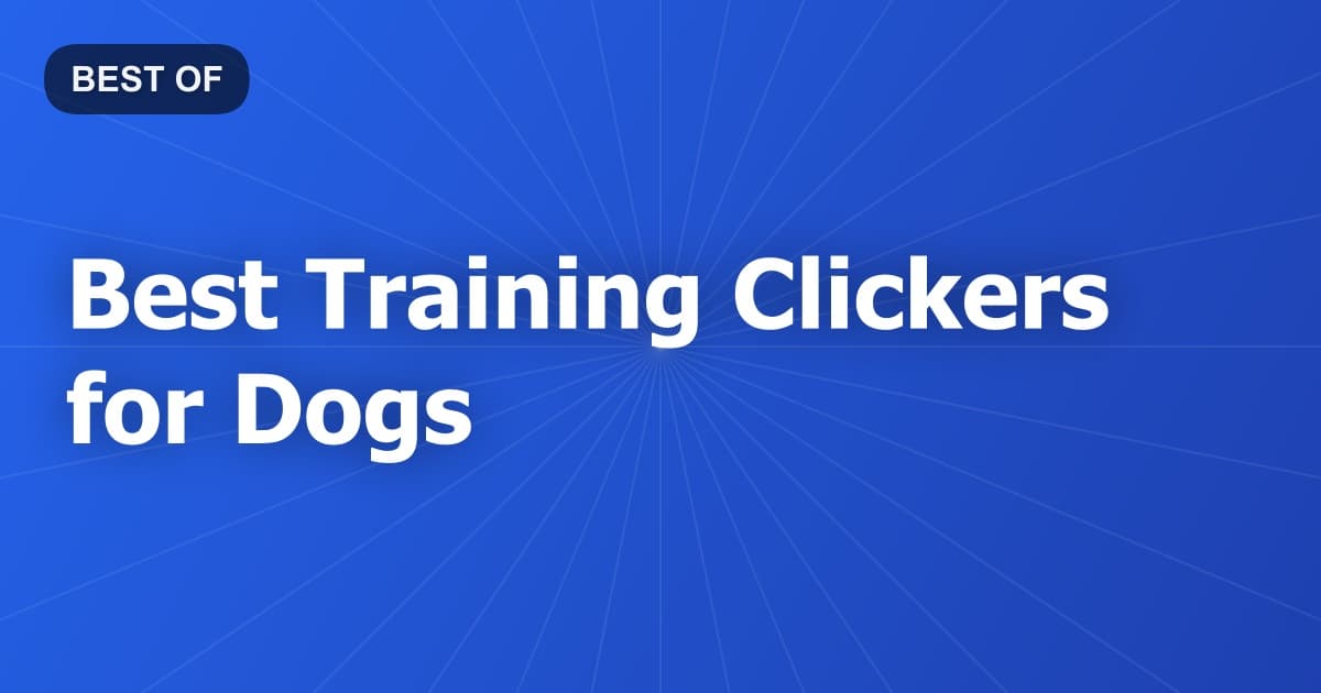 Best Training Clickers for Dogs