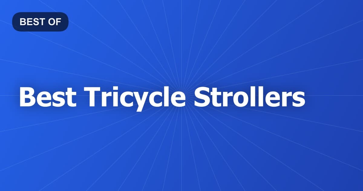 Best Tricycle Strollers