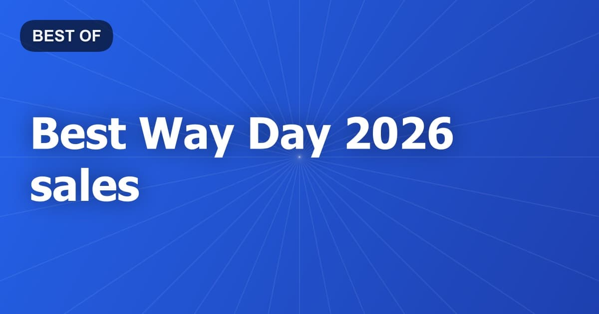 Best Way Day 2026 sales