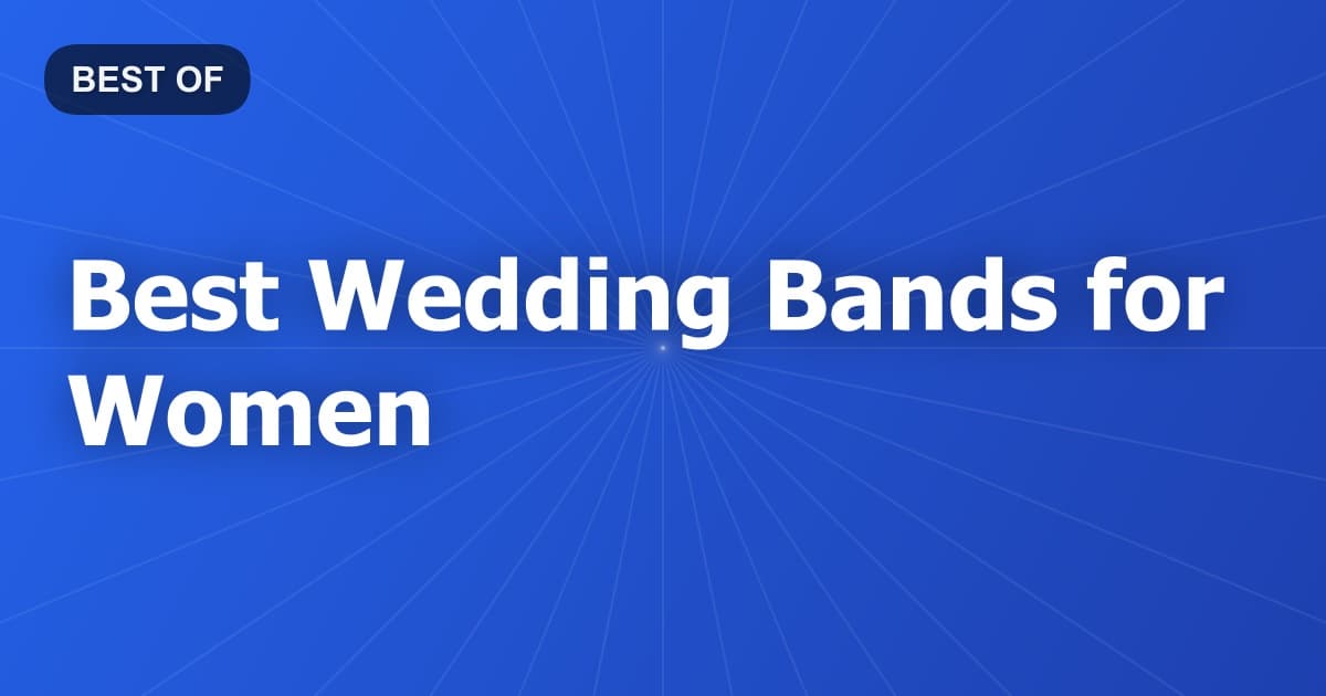 Best Wedding Bands for Women