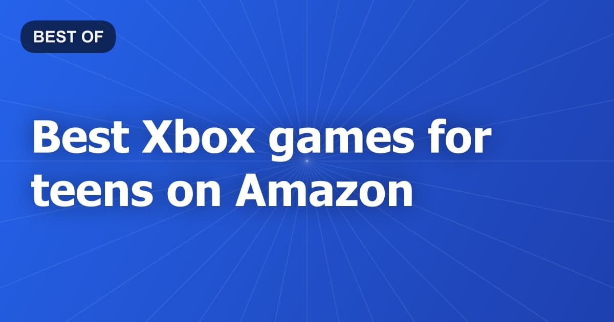 Best Xbox games for teens on Amazon