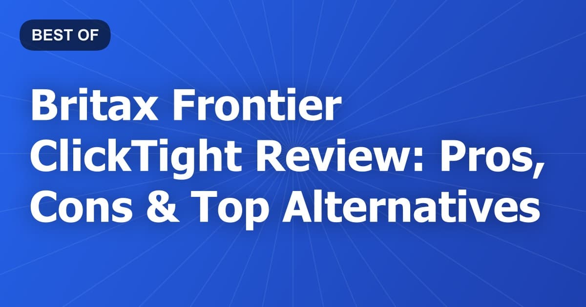 Britax Frontier ClickTight Review: Pros, Cons & Top Alternatives