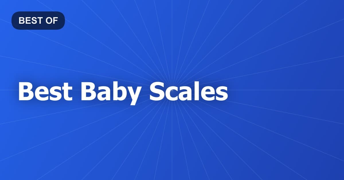Best Baby Scales