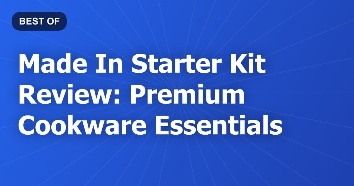 Made In Starter Kit Review: Premium Cookware Essentials