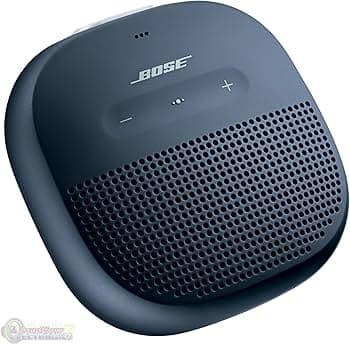 Bose SoundLink Micro: Small Portable Bluetooth Speaker (Waterproof), Midnight Blue Midnight Blue Speaker only