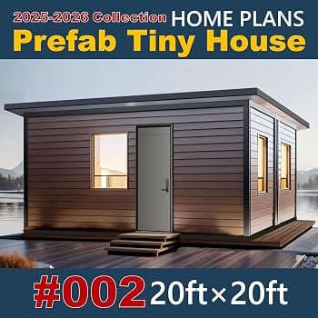 Customized Tiny Houses to Live in for Adults, Container Prefabricated Expandable House Tiny Homes for Sale Modular Mobile Home Villas with Bedroom, Kitchen, Bathroom, Suitable for Office and Living