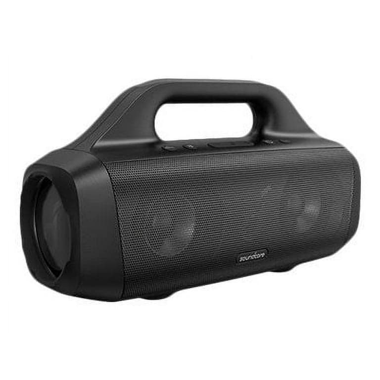 Soundcore Anker Motion Boom Waterproof Bluetooth Speaker with Titanium Drivers, BassUp Technology, IPX7, 24H Playtime, App, Built-in Handle, Outdoor Speaker for Camping, Pool, Beach, Backyard