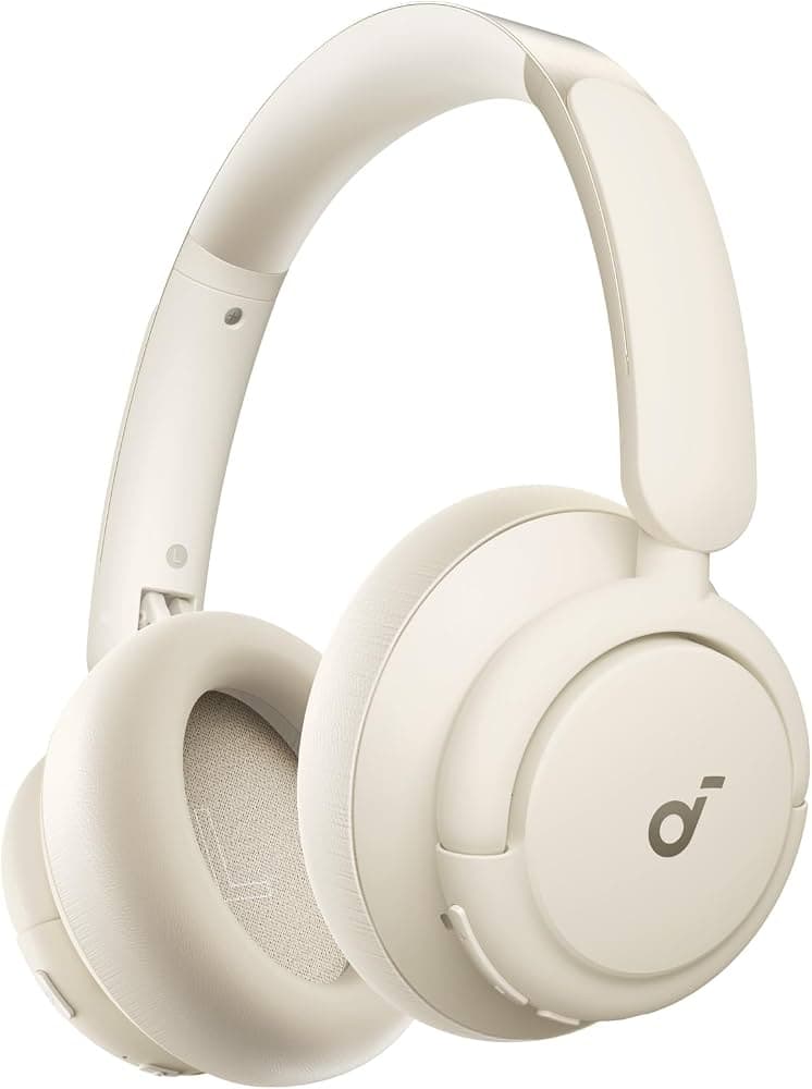 Soundcore Life Q30 by Anker, Hybrid Active Noise Cancelling Headphones with Multiple Modes, Hi-Res Sound, Custom EQ via App, 50H Playtime, Comfortable Fit, Bluetooth, Multipoint Connection