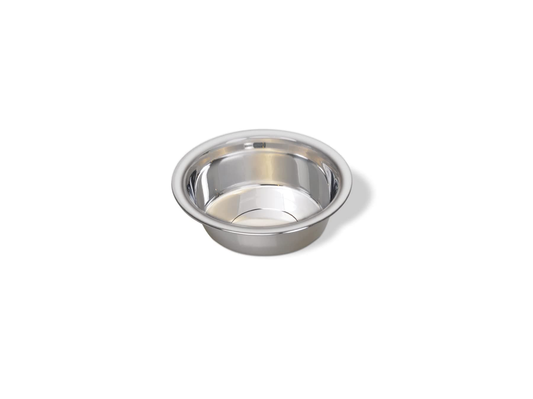 Van Ness Pets Lightweight Stainless Steel Cat Bowl, 8 OZ Food And Water Dish, Natural 8 oz.