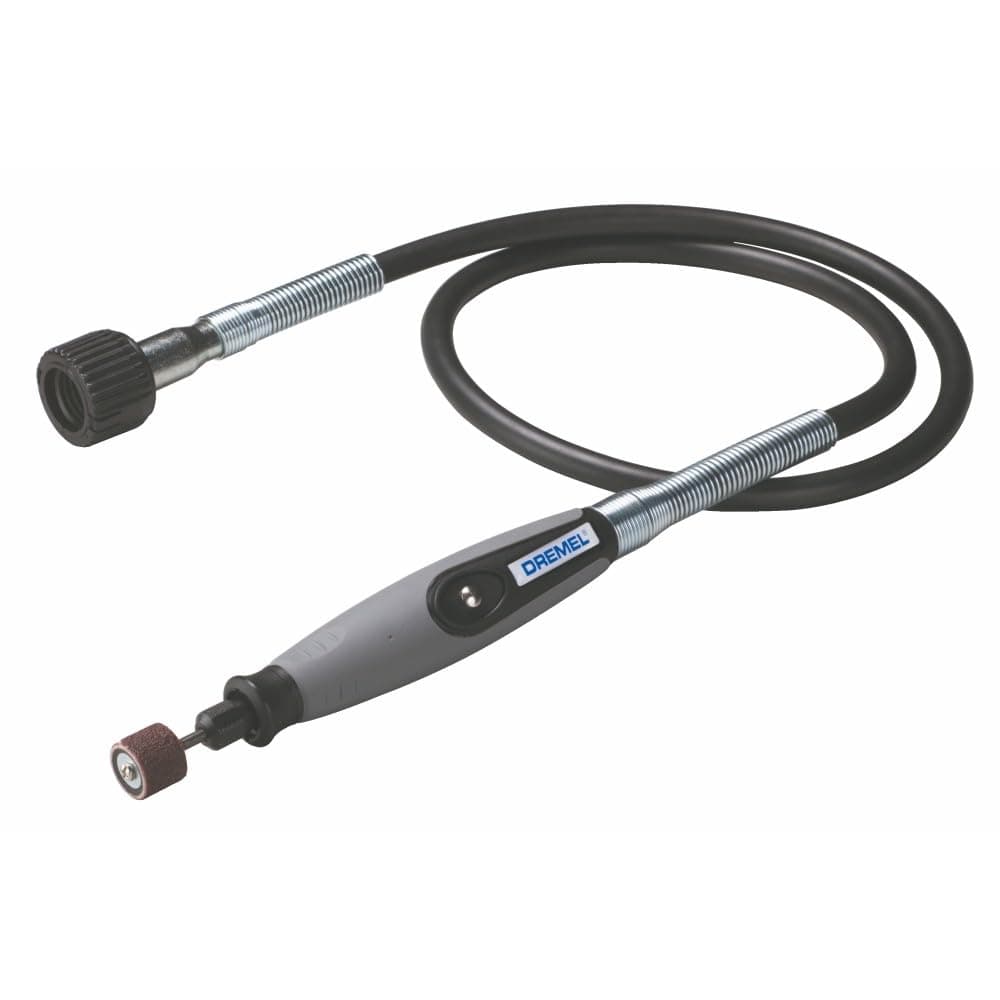 Dremel Flex Shaft Rotary Tool Attachment with Comfort Grip and 36” Long Cable - Engraver, Polisher, and Mini Sander- Ideal for Detail Metal Engraving, Wood Carving, and Jewelry Polishing, 225-02 Industrial
