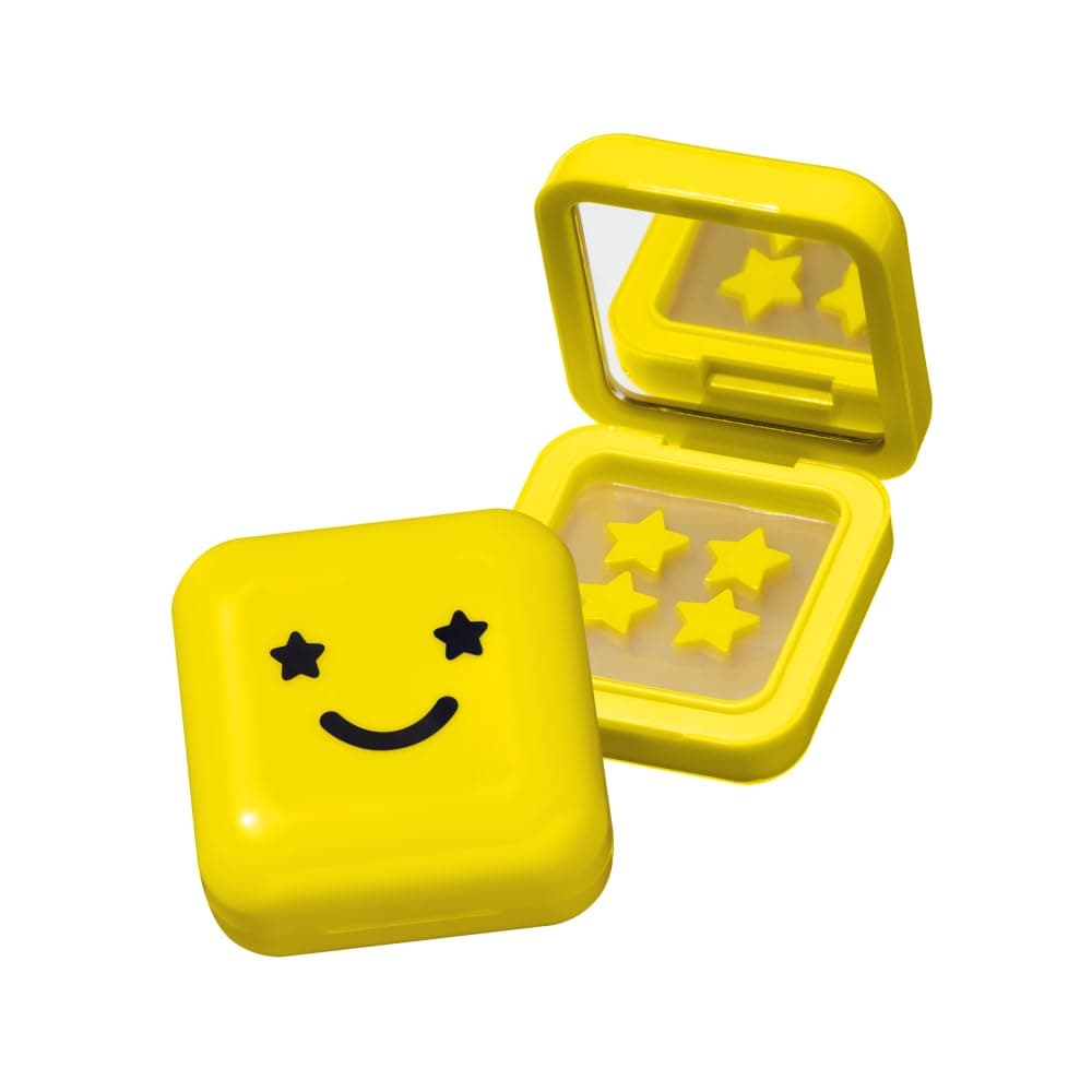 Starface Hydro-Stars, Hydrocolloid Pimple Patches, Absorb Fluid and Reduce Redness, Cute Star Shape, Vegan and Cruelty-Free Skincare (32 Count) Big Yellow Compact Hydrocolloid