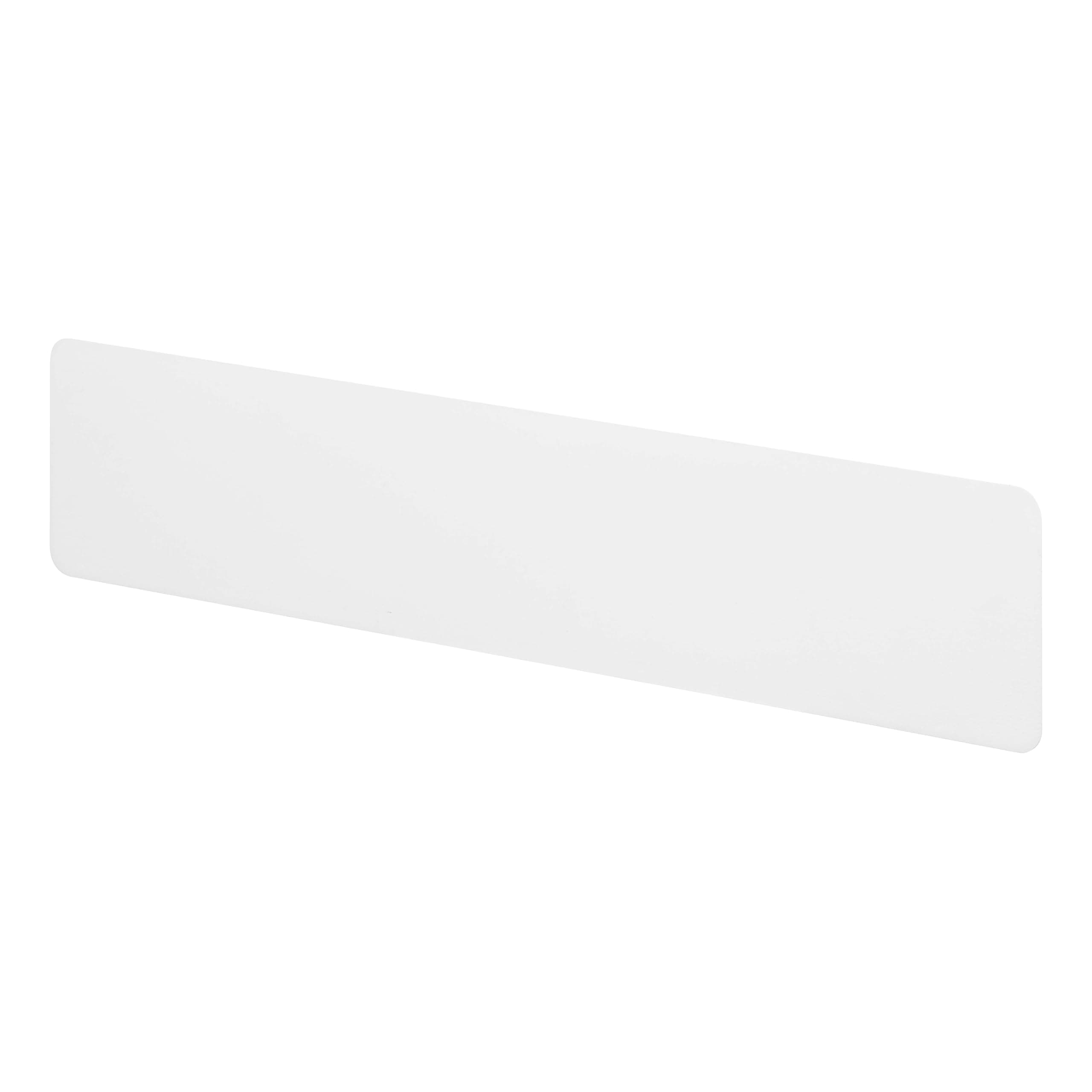 Yamazaki Home Tower Magnetic Wall Panel Small Metal Sheet with Hooks and Shelf, Storage Organizer for Kitchen Or Entryway - Steel White