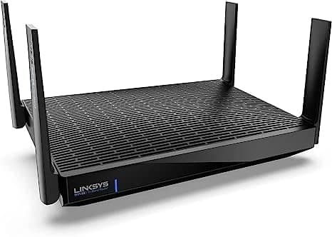 Linksys Mesh WiFi Hydra Pro 6E Tri-Band Router High-Speed Axe Router for Streaming & Gaming, Speeds up to (AXE6600) 6.6Gbps - MR7500/MR75WH (Renewed)
