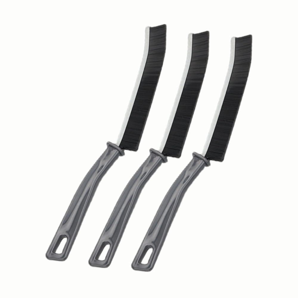 3 Pcs Crevice Cleaning Brush, Hard-Bristled Crevice Cleaning Brush, Crevice Gap Cleaning Brush Tool, Dead Corners Multifunctional Brushes Window and Door Gap