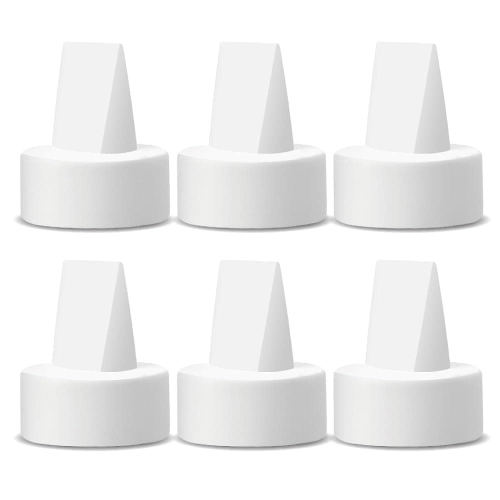 Maymom Duckbill Valves Compatible with Spectra S1 S2 9 Plus Dew 350 Not Original Spectra Pump Parts S2 Accessories Replace Valve (White, 6ct) 6 Count