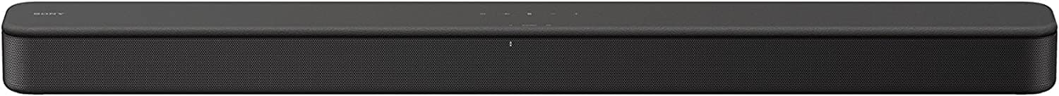Sony S100F 2.0ch Soundbar with Bass Reflex Speaker, Integrated Tweeter and Bluetooth, (HTS100F), easy setup, compact, home office use with clear sound black