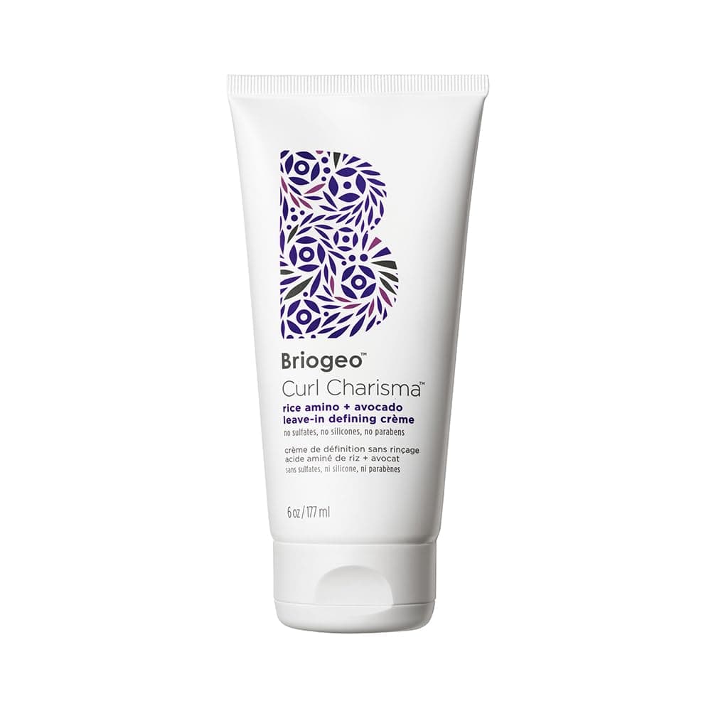 Briogeo Curl Charisma Rice Amino + Avocado Leave-In Defining Crème, Anti Frizz Hair Styling Moisturizer, Leave In Cream for Wavy, Curly, Coily Hair, Boosts Hydration, Vegan, Cruelty-Free 6 Fl Oz (Pack of 1)