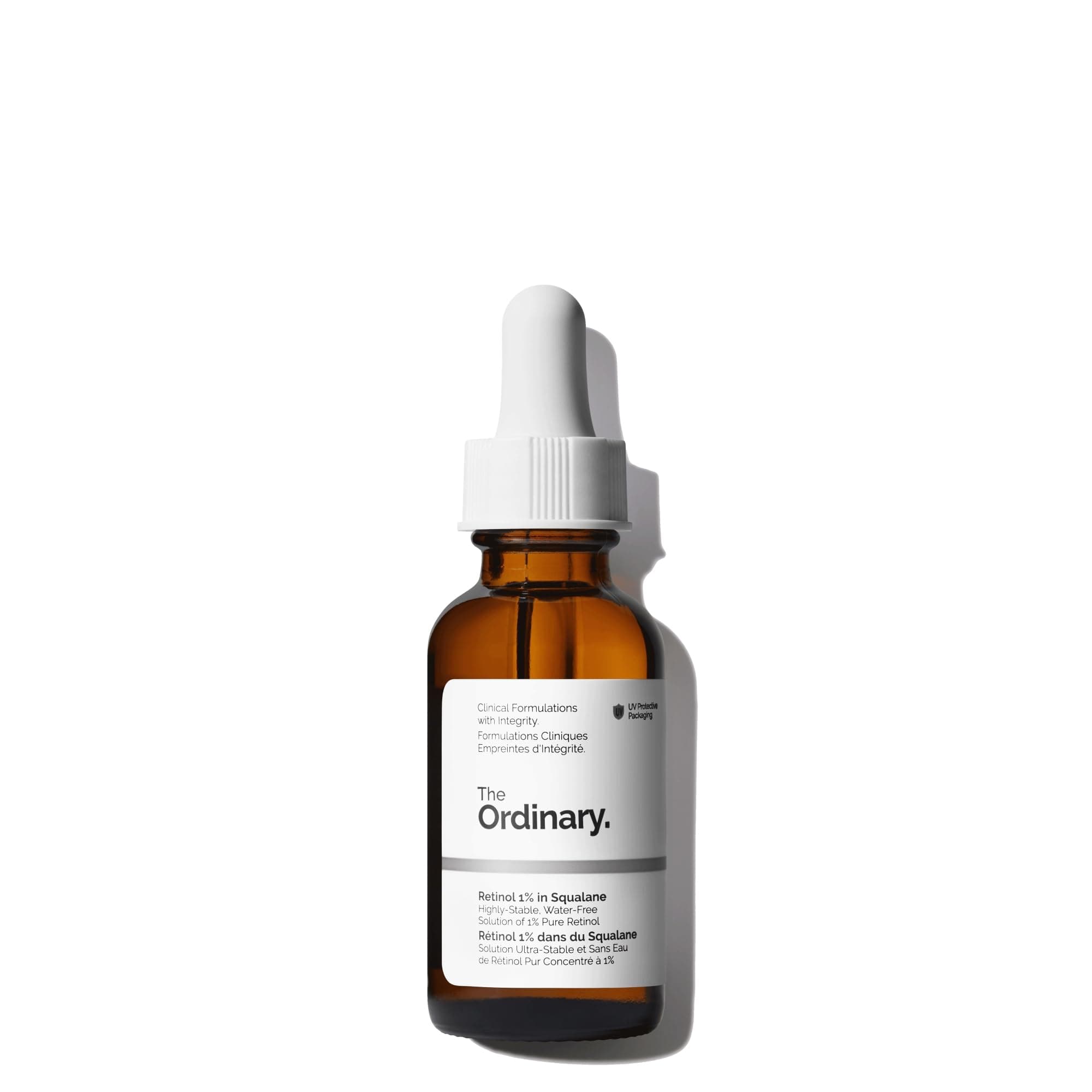 The Ordinary Retinol 1% in Squalane, High-Strength Retinol Serum for Anti-Aging and Skin Smoothing 1 Fl Oz (Pack of 1)