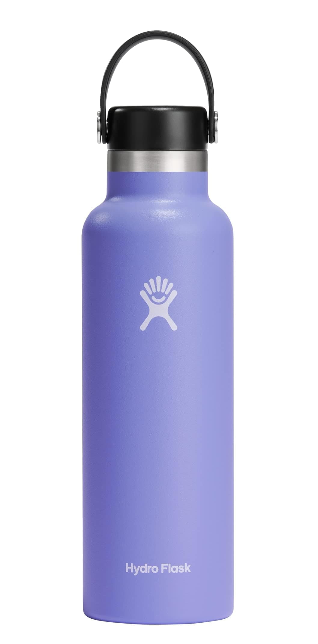 Hydro Flask Water Bottle - Insulated Stainless Steel - Non Spill, Leakproof in 21 Oz Lupine