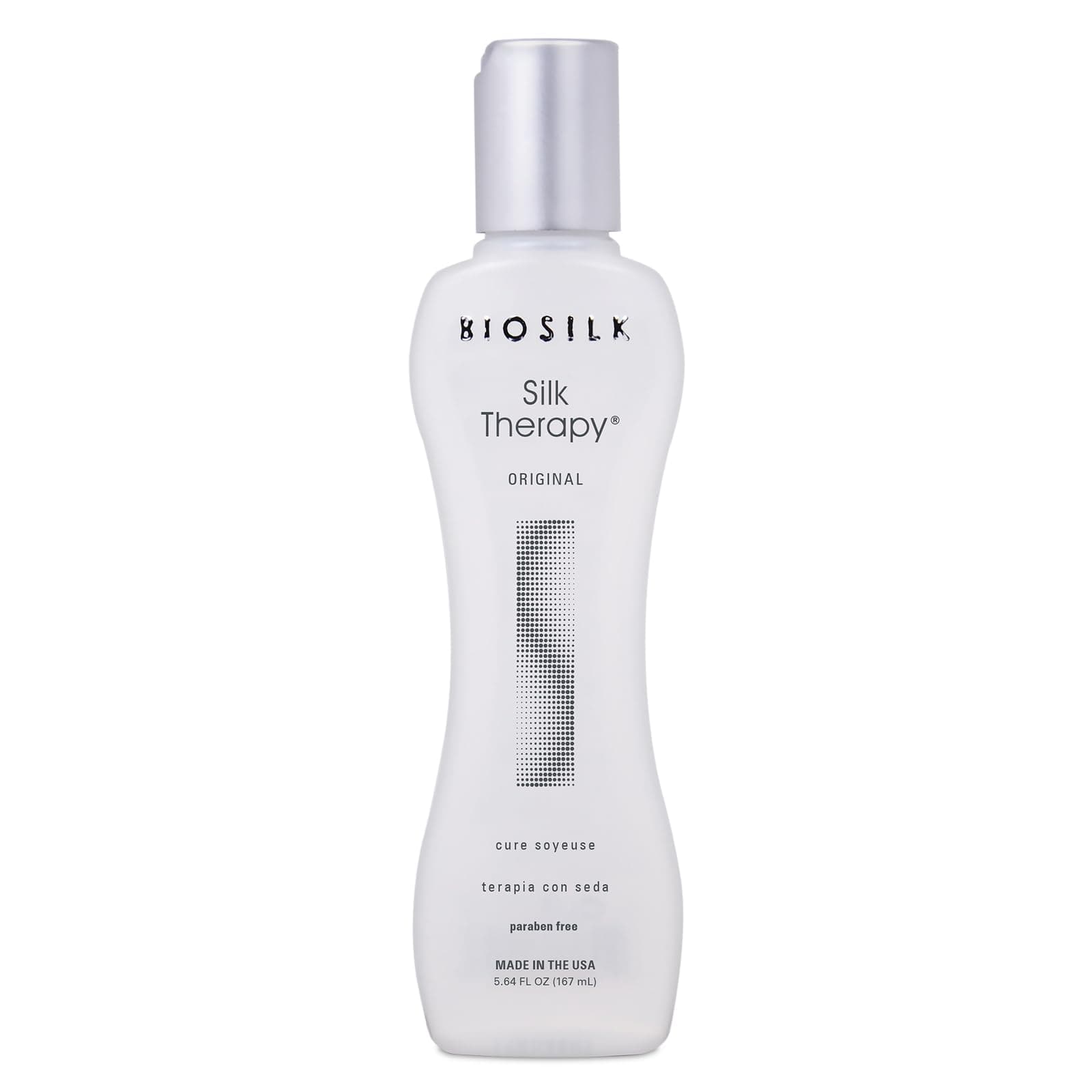 BioSilk Silk Therapy Original, Reconstructing Treatment For Adding Shine & Helping Prevent Split Ends, Sulfate, Paraben, & Cruelty-Free, 5.64 Oz 5.6 Fl Oz (Pack of 1)
