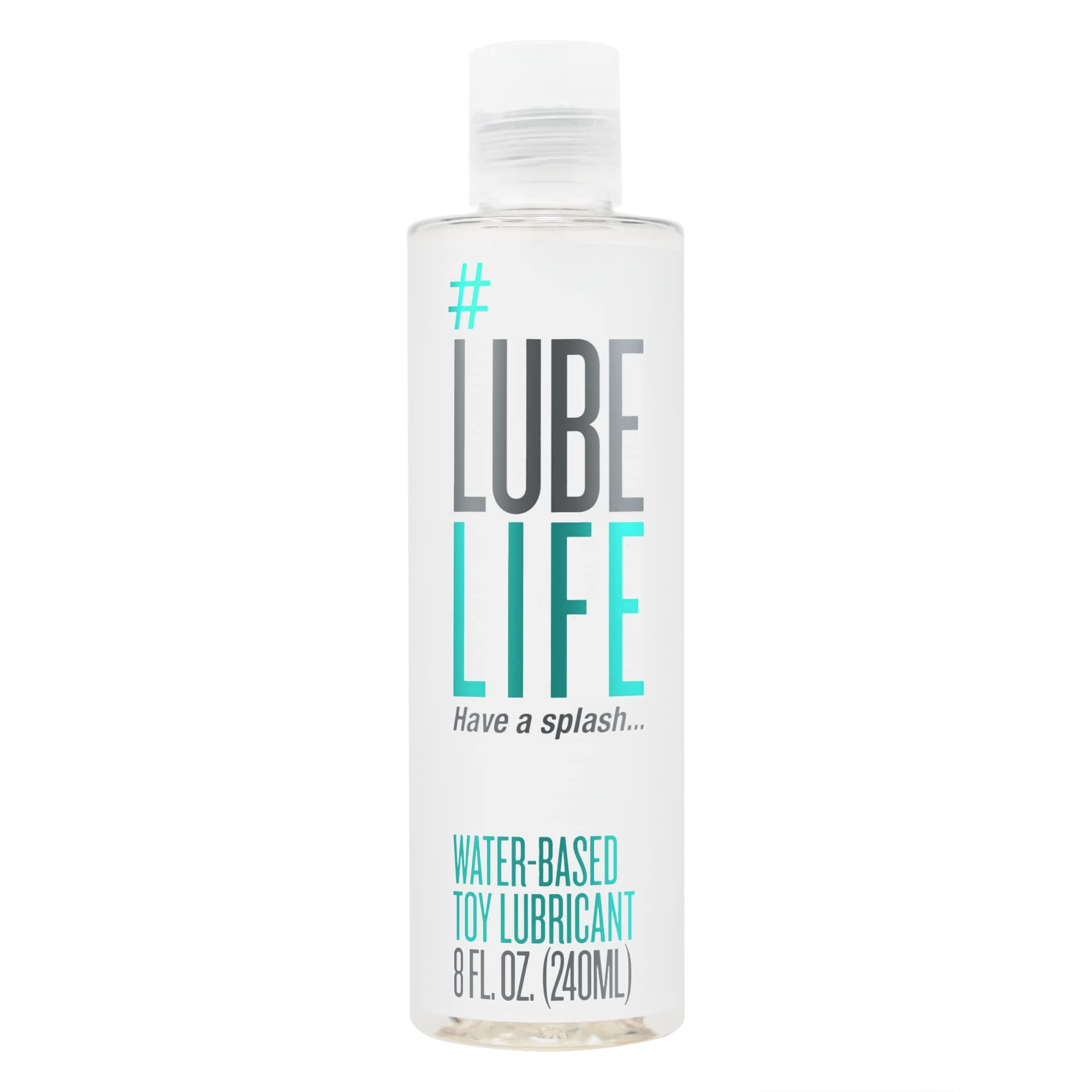 LubeLife Water Based Lube – Toy-Safe Personal Lubricant for Men, Women & Couples, Travel Size, Non-Staining, Easy Clean-Up, 8 Fl Oz 8 Fl Oz (Pack of 1)